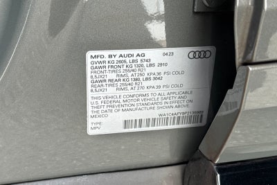 2023 Audi SQ5 Prestige quattro