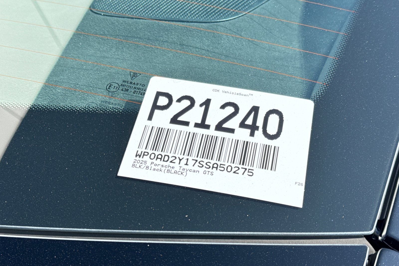 2025 Porsche Taycan GTS